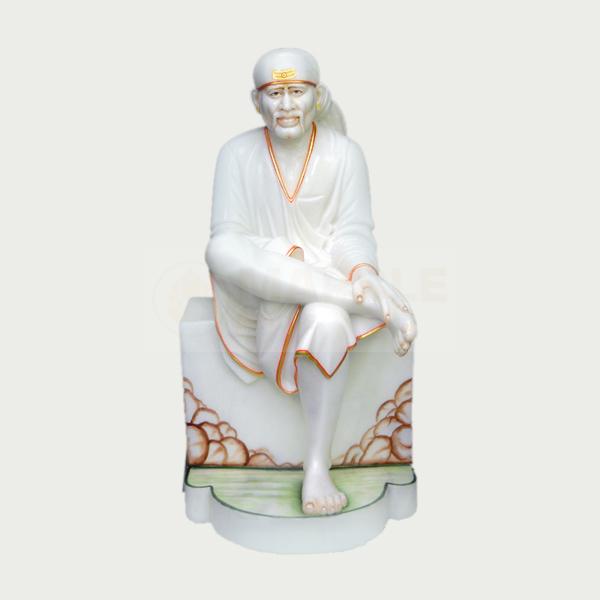 Marble Sai Baba Moorti