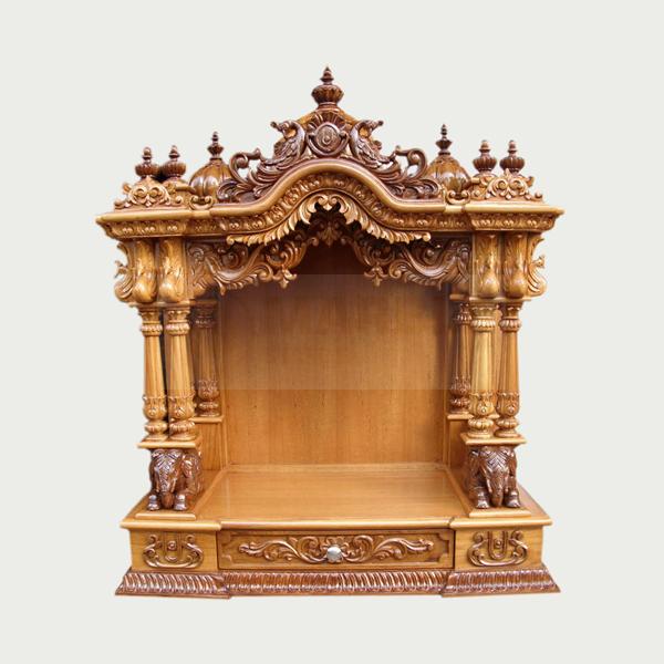 Carved Wooden Temple
