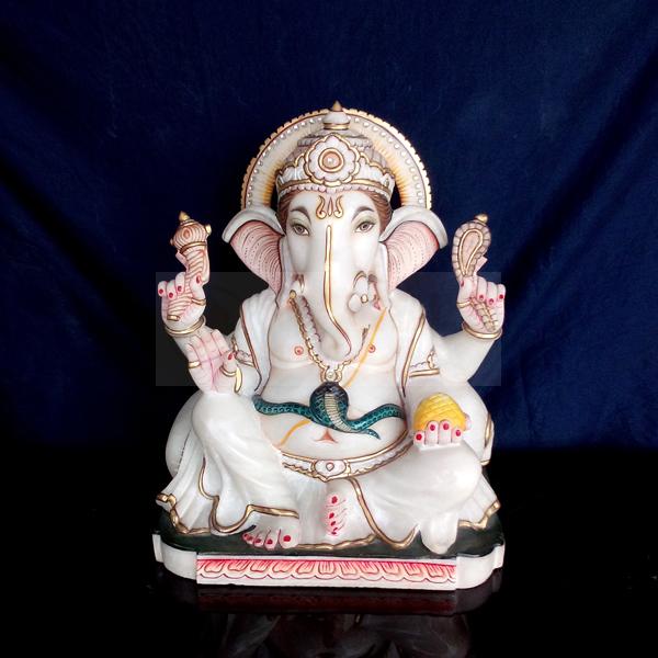 Marble Ganesh Murti