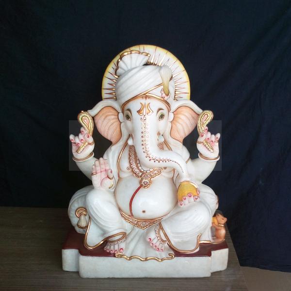 Marble Ganesh Sculpture