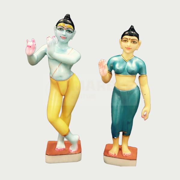Iskcon Radha Krishna Statue