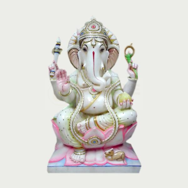 Marble Ganapati Statue